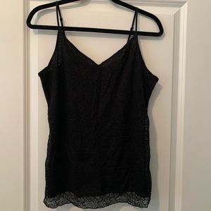 Banana Republic Black Lace tank